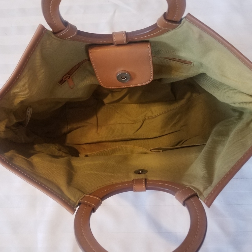 VINTAGE KEY FOSSIL HANDBAG - Picture 9 of 9